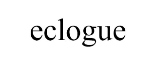 ECLOGUE