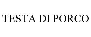 TESTA DI PORCO