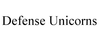 DEFENSE UNICORNS