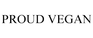 PROUD VEGAN