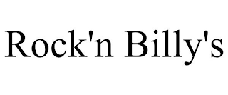 ROCK'N BILLY'S