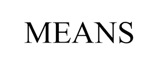 MEANS