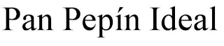PAN PEPÍN IDEAL