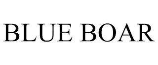 BLUE BOAR