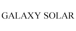 GALAXY SOLAR