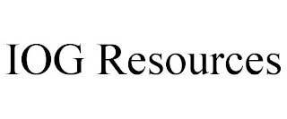IOG RESOURCES