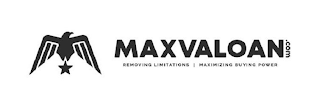 MAXVALOAN.COM REMOVING LIMITATIONS MAXIMIZING BUYING POWER