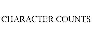 CHARACTER COUNTS