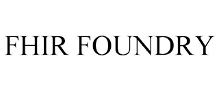 FHIR FOUNDRY