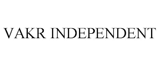 VAKR INDEPENDENT