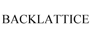 BACKLATTICE
