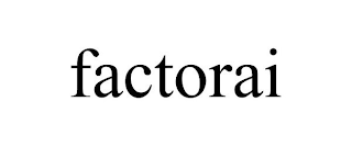 FACTORAI