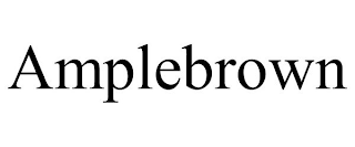 AMPLEBROWN