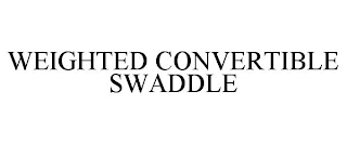 WEIGHTED CONVERTIBLE SWADDLE