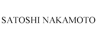 SATOSHI NAKAMOTO