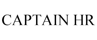 CAPTAIN HR