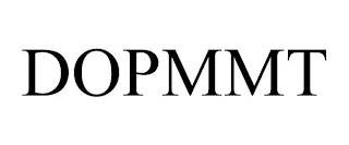 DOPMMT