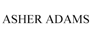 ASHER ADAMS