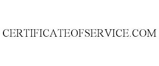 CERTIFICATEOFSERVICE.COM