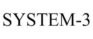 SYSTEM-3