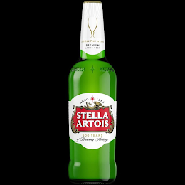 LA BIÈRE FINE DE LUXE PREMIUM LAGER BEER STELLA ARTOIS ANNO 1366 STELLA ARTOIS 600 YEARS OF BREWING HERITAGE
