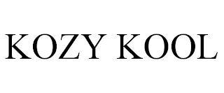 KOZY KOOL