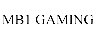 MB1 GAMING