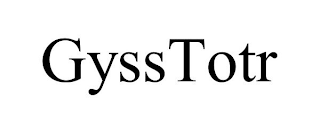 GYSSTOTR