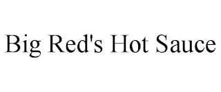 BIG RED'S HOT SAUCE