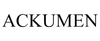 ACKUMEN