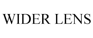 WIDER LENS