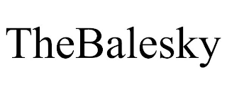 THEBALESKY