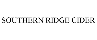 SOUTHERN RIDGE CIDER