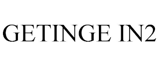 GETINGE IN2
