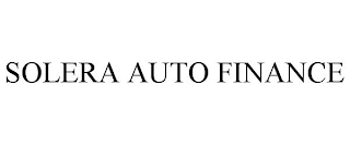 SOLERA AUTO FINANCE