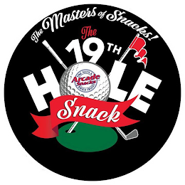 THE MASTERS OF SNACKS THE 19TH HOLE SNACK ARCADE SNACKS FINE NUTS & DRIED FRUITS