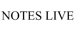 NOTES LIVE