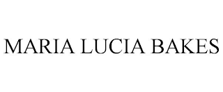 MARIA LUCIA BAKES