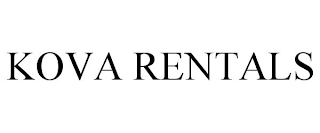 KOVA RENTALS