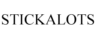 STICKALOTS