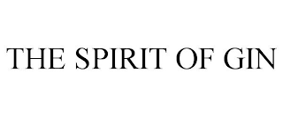 THE SPIRIT OF GIN