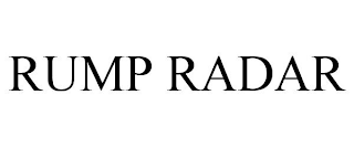 RUMP RADAR