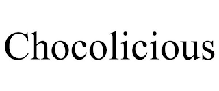 CHOCOLICIOUS
