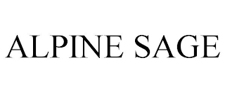 ALPINE SAGE