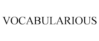 VOCABULARIOUS