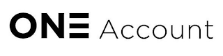 ONE ACCOUNT