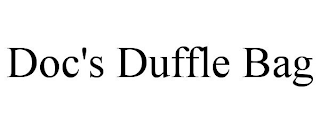 DOC'S DUFFLE BAG