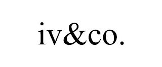 IV&CO.