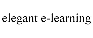 ELEGANT E-LEARNING