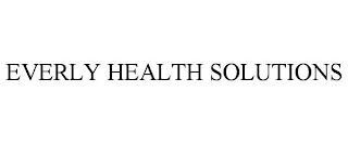 EVERLY HEALTH SOLUTIONS